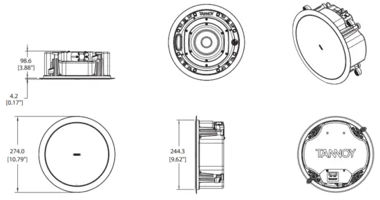 CMS Series Model Dimensions