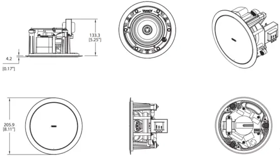 CMS Series Model Dimensions
