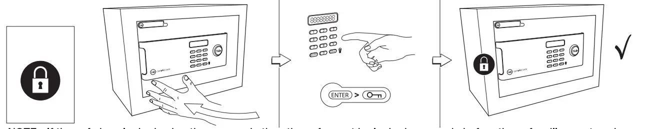 Yale YL074 Electronic Safe Large Locker 4