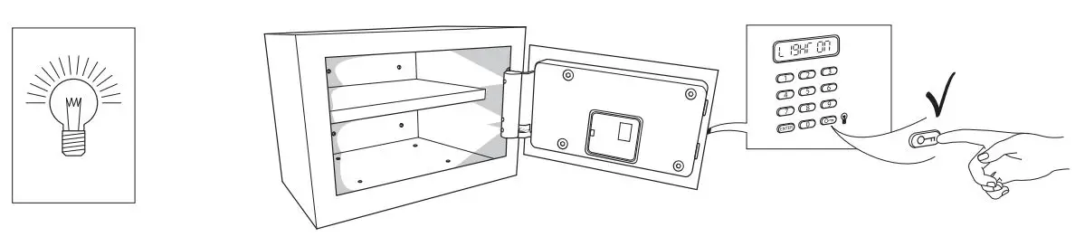 Yale YL074 Electronic Safe Large Locker 7