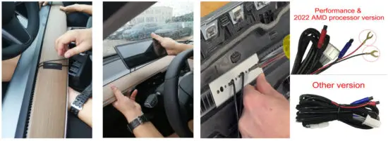 TESLA Apple Carplay Android Auto HUD Heads Up Display for Model 3 and Model Y - Unit