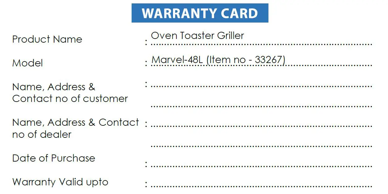 AGARO Marvel-48L Oven Toaster Griller-FIG6