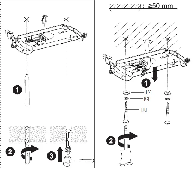colours J36002XY Ceiling Fan with Lights-FIG-6