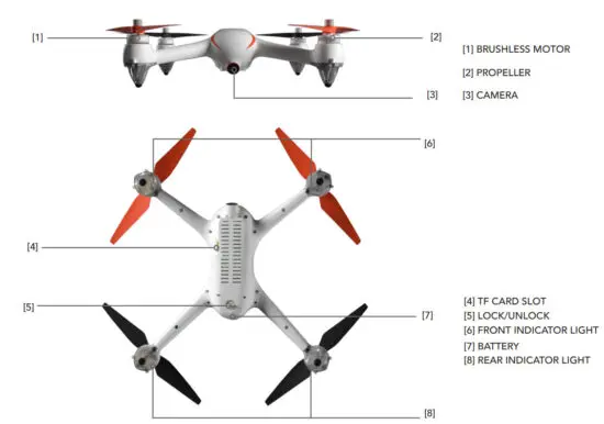 Force 1 F200C SPECTER BrushLess Drone with GPS - figure 12