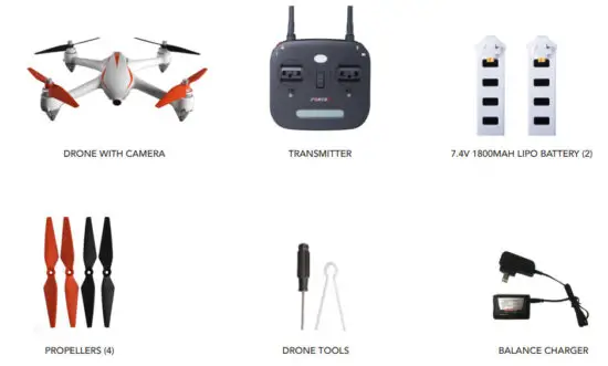 Force 1 F200C SPECTER BrushLess Drone with GPS - figure 2