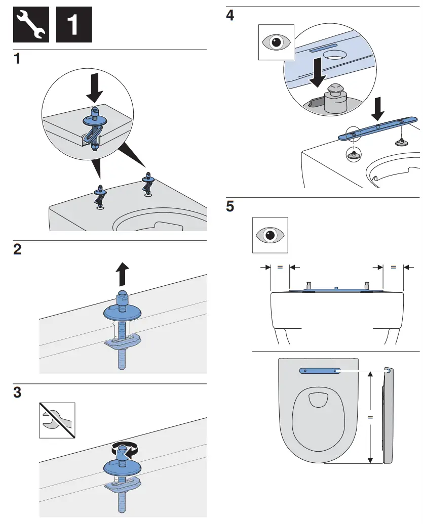 MASS DYNAMIC MD1610 Soft Close Toilet Seat - fig 2