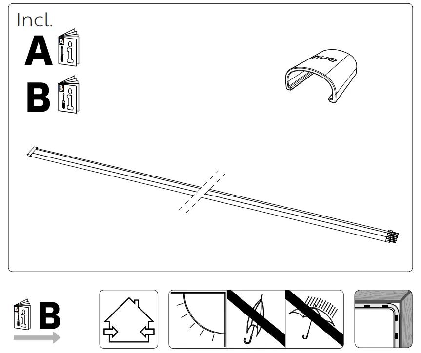 Philips 1m 40 extension Lightstrip-fig1