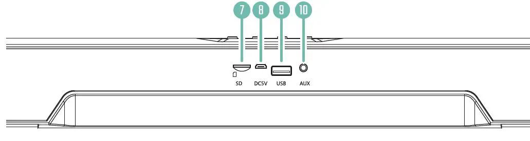 MAJORITY ATL-BAR-BLK AL Atlas Bluetooth Sound Bar 4