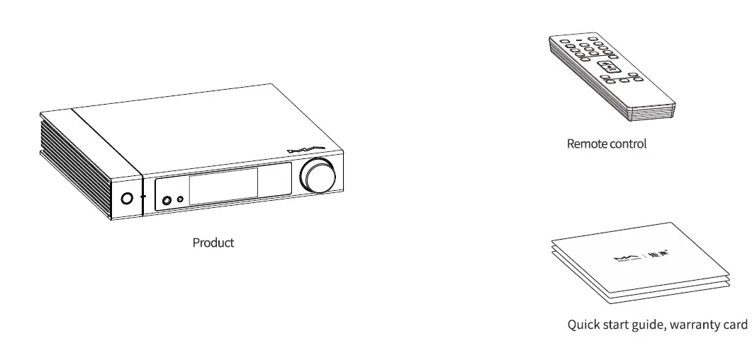 MATRIX AUDIO Element M2 Streamer Headphone and Pre-Amplifier FIG 1