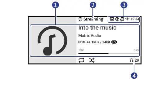 MATRIX AUDIO Element M2 Streamer Headphone and Pre-Amplifier FIG 3