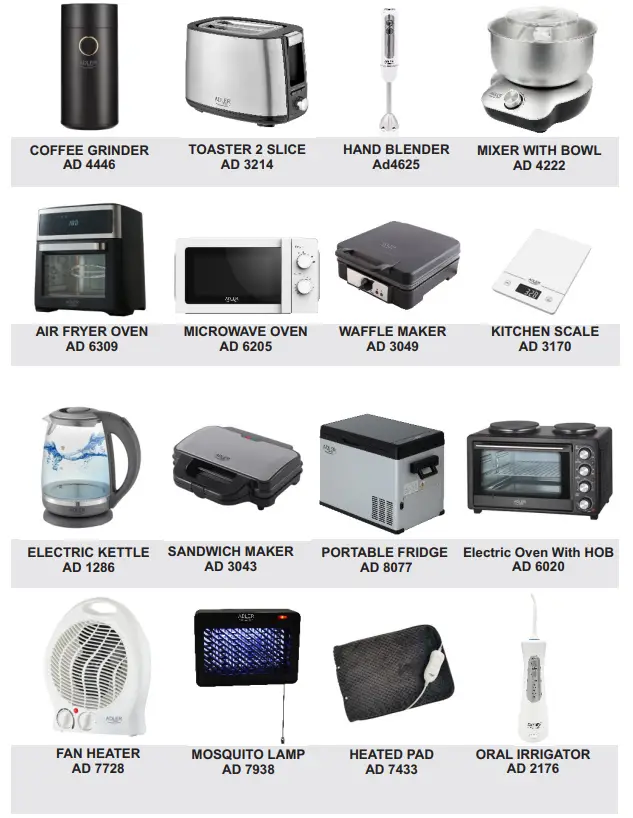 ADLER AD 1186 LED Clock with Thermometer - 3