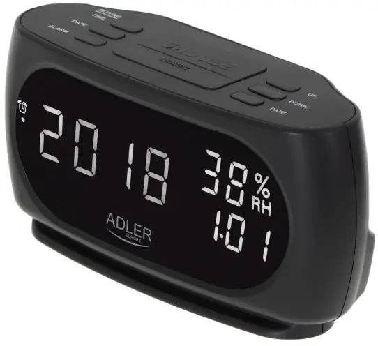 ADLER AD 1186 LED Clock with Thermometer - Fig