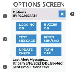 Options Screen