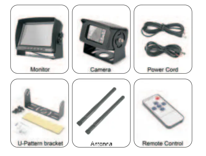 Shenzhen Dallux Technology WCS7000 Car Wireless Camera System fig 1