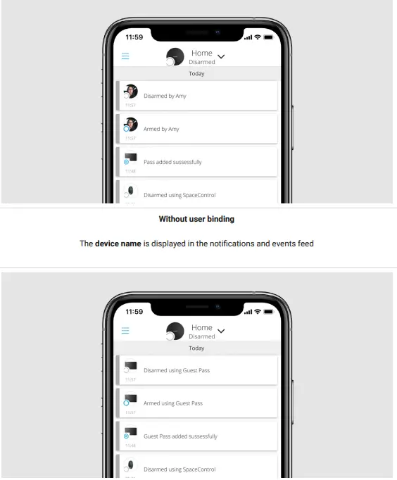 AJAX ACT220W Tag and Pass Access-fig4