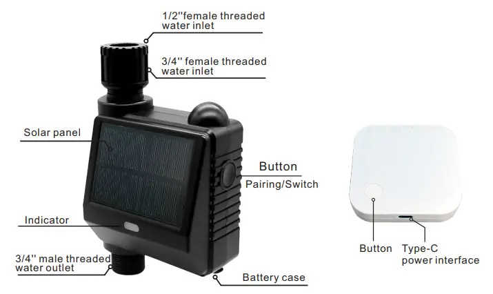 QOTO QT O5M Smart Water Valve - FIg 1