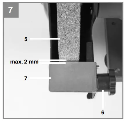 Adjusting the workpiece supports