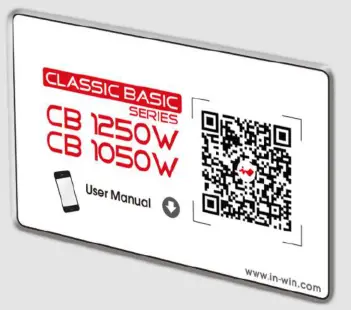 InWin CB1250W Platinum Modular Power Supply - qr code