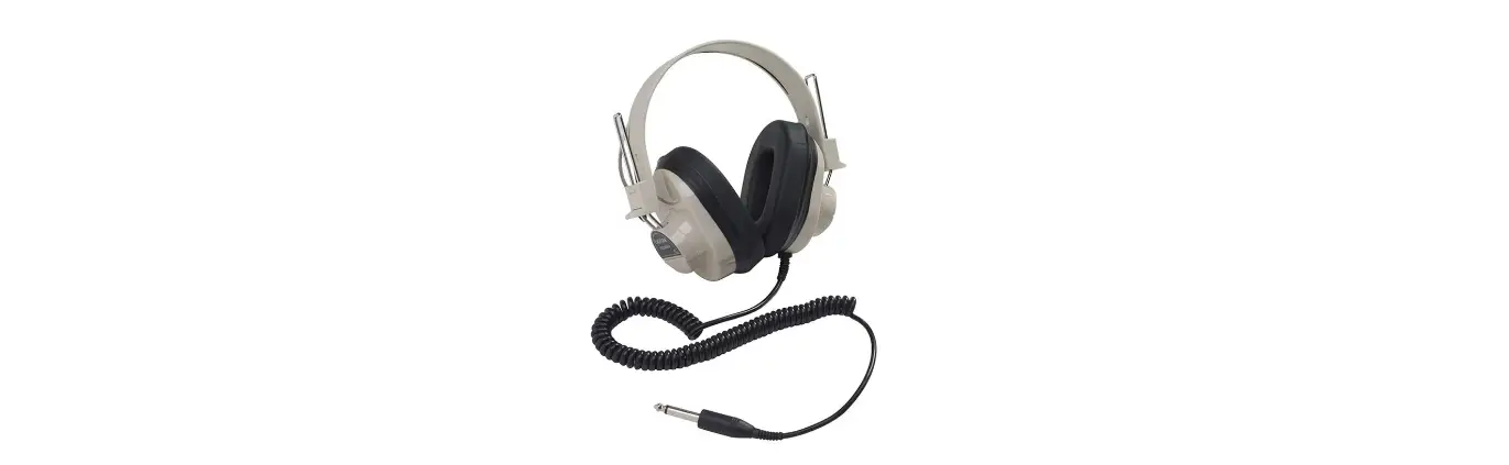 Califone Caf2924avp-a1 Deluxe Mono Headphone, Fixed Coiled Cord User Guide