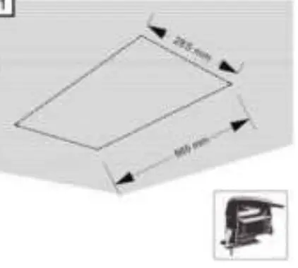 ViandPRO VP CH93BLK Aria Ceiling Hood - fig 1