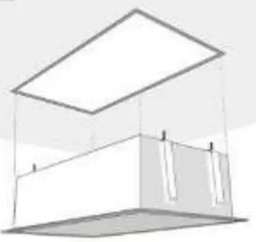 ViandPRO VP CH93BLK Aria Ceiling Hood - fig 2