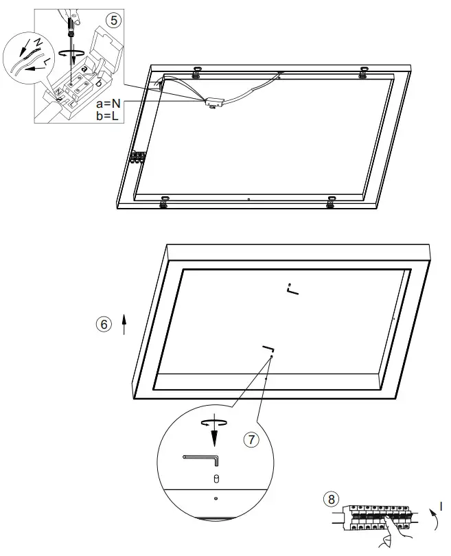 Paul Neuhaus 6022-95 PURE LINES LED Ceiling Light - parts 2