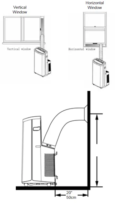 GE APPLIANCES APWA14 Portable Air Conditioner fig 12