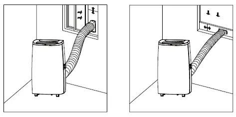 GE APPLIANCES APWA14 Portable Air Conditioner fig 7