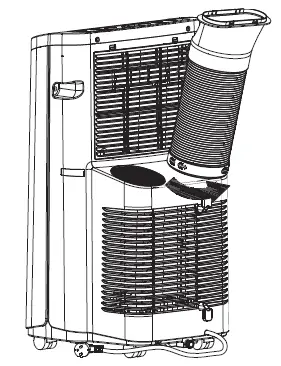 GE APPLIANCES APWA14 Portable Air Conditioner fig 9