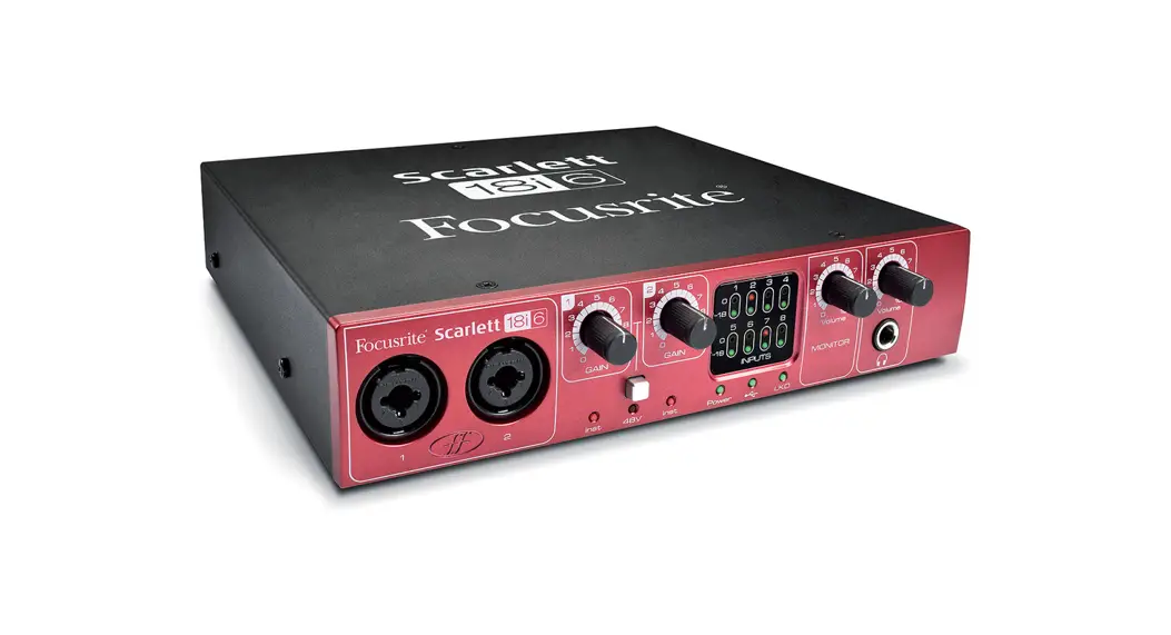 Focusrite Scarlett 18i6 Usb Audio Interface User Guide Focusrite Scarlett 18i6 Usb Audio Interface User Guide