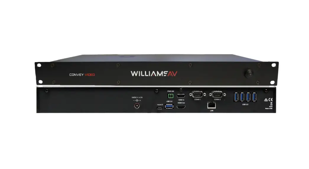 Williams Av Tl S20 Convey Video Real-time Translation Hardware User Manual Williams Av Tl S20 Convey Video Real-time Translation Hardware User Manual