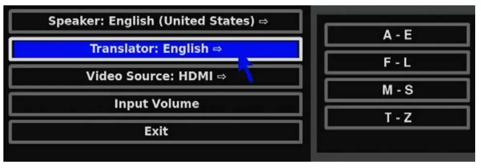 WILLIAMS AV TL S20 Convey Video Real-time Translation Hardware - fig 4