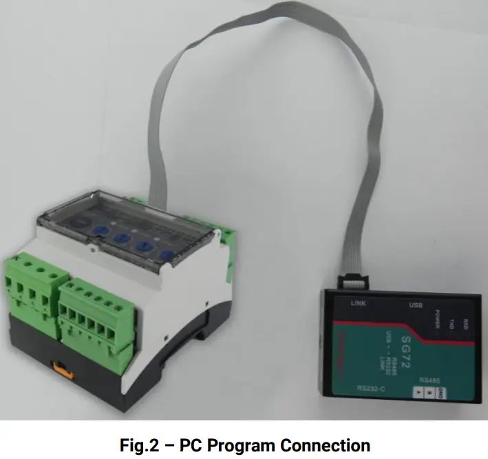 SmartGen HPD300 Multifunctional Protection Module - PC Program Connection