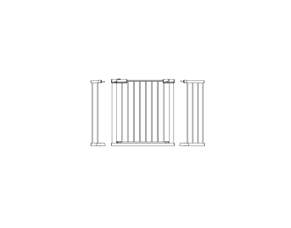 8180197 Cuggl Extra Wide Safety Gate Instruction Manual