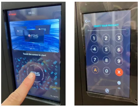 westomatic Snackpoint Touch Screen Snack Vending Machine - fig3