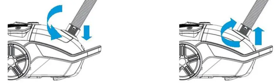 GUTFELS CLEAN 2010 Vacuum cleaner - Removing the hose