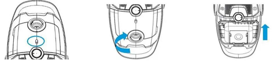 GUTFELS CLEAN 2010 Vacuum cleaner - Replacing the dust bag