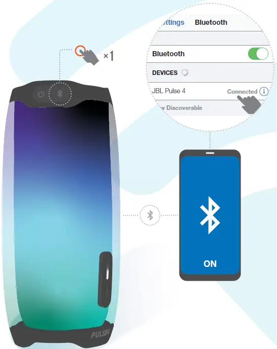 JBL PULSE 4 Waterproof Portable Bluetooth Speaker 03