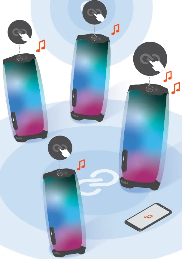 JBL PULSE 4 Waterproof Portable Bluetooth Speaker 05