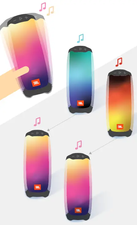 JBL PULSE 4 Waterproof Portable Bluetooth Speaker 08