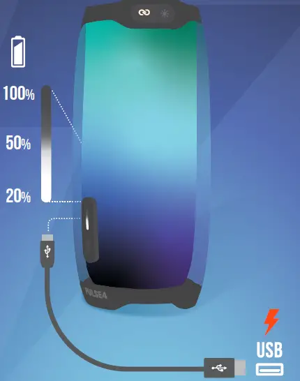 JBL PULSE 4 Waterproof Portable Bluetooth Speaker 09