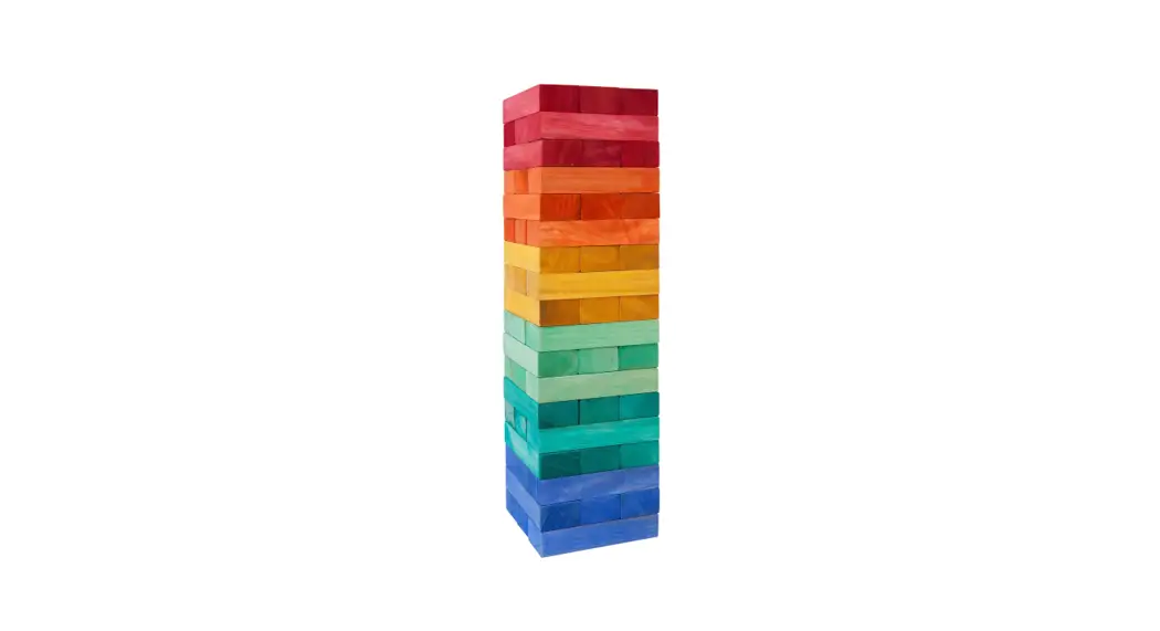 Anko 43147878 Rainbow Leaf Tower Large Jumbling Instruction Manual