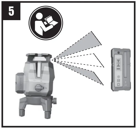 HILTI PMA 32 Laser Receiver Operation Instructions