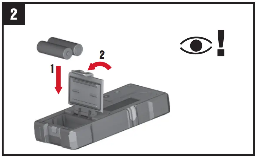 HILTI PMA 32 Laser Receiver Operation Instructions