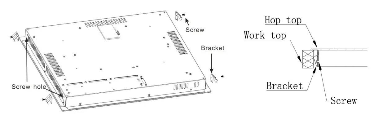 COOKOLOGY TCH301 30cm Ceramic Hob Black - manufactured