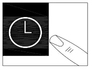 COOKOLOGY TCH301 30cm Ceramic Hob Black - timer