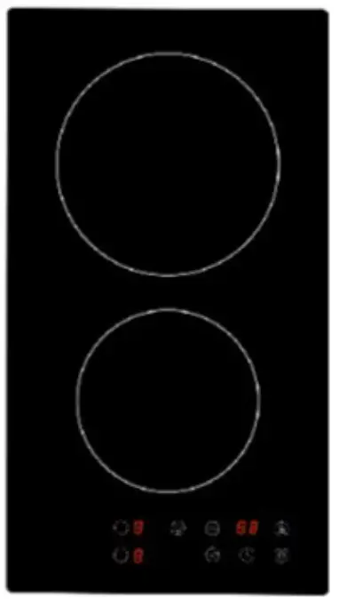 COOKOLOGY TCH301 30cm Ceramic Hob Black