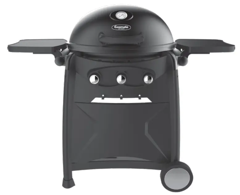 Gasmate BQ10632N Odyssey Three Burner BBQ With Trolley