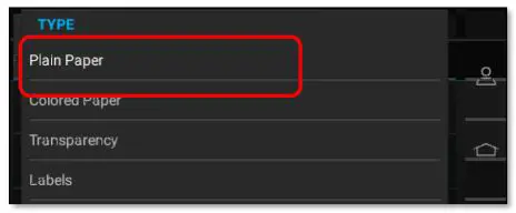 TOSHIBA A4 Series Paper Trays - If you have any other size set, click on Size and Choose A4
