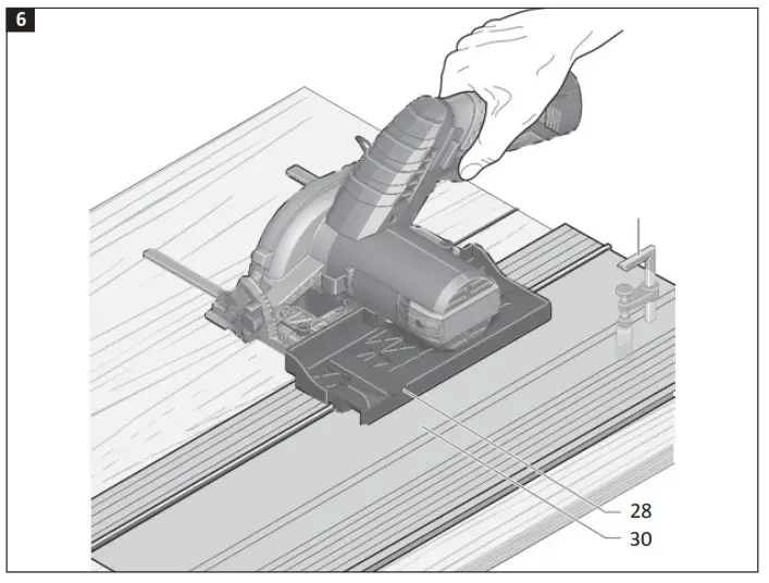 MEEC TOOLS 019803 12V Circular Saw - 5